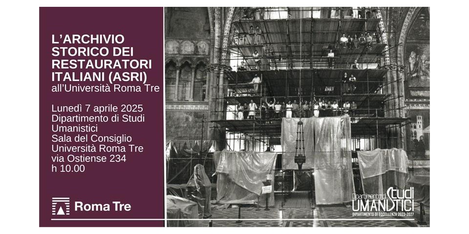 ASRI  all’Università degli Studi Roma Tre